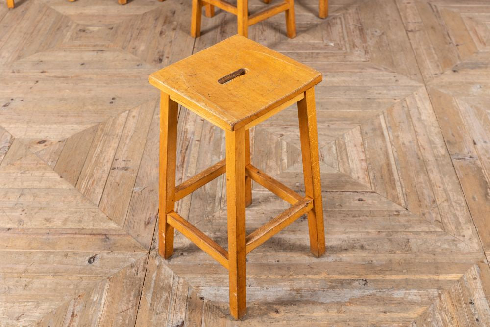 Vintage Lab Stools Peppermill Interiors
