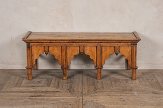 vintage wooden side table