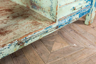 vintage wooden sideboard