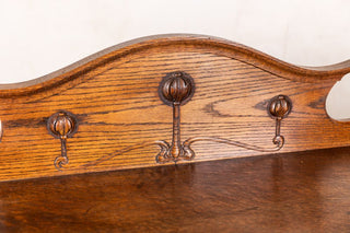 vintage wooden sideboard