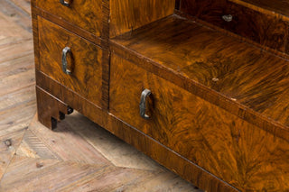 walnut veneer dresseing table 