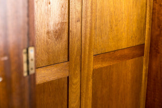 walnut vintage art deco bedroom suite