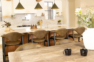 Washington Leather Counter Stool Range