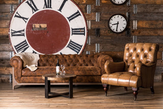 Westminster Buttoned Leather Armchair