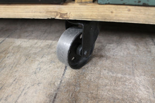 wheeled cabinet industrial style