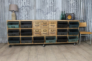 wheeled industrial cabinet