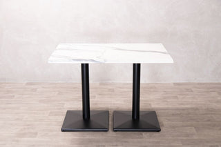 White Marble Café Table