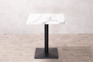 White Marble Café Table