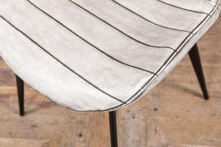 white vintage style dining room chairs