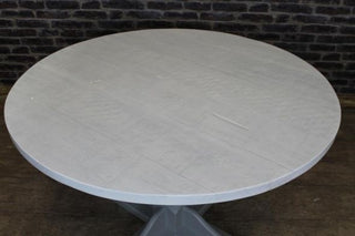 white wash cafe table