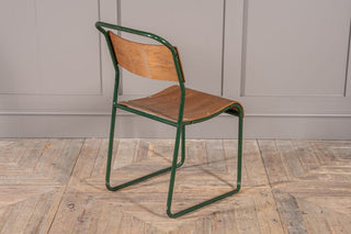 Plywood Vintage Stacking Chairs