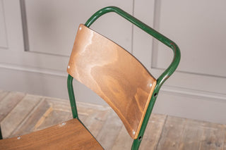 Plywood Vintage Stacking Chairs