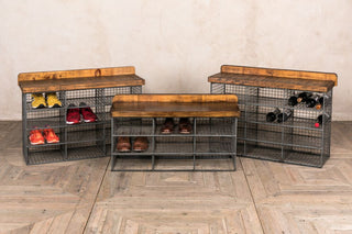 wire mesh shoe rack