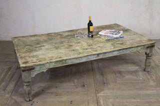 wooden antique coffee table