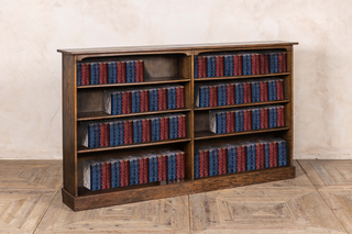 vintage oak bookcase