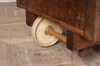 wooden cart