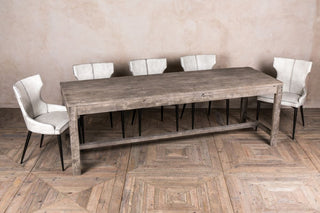 wooden dining room table