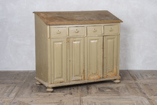 wooden distressed waiter station