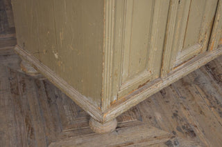 Wooden Distressed Waiter Station Maitre D Stand