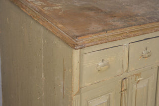 Wooden Distressed Waiter Station Maitre D Stand