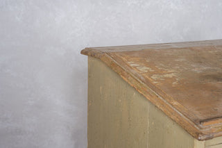 Wooden Distressed Waiter Station Maitre D Stand