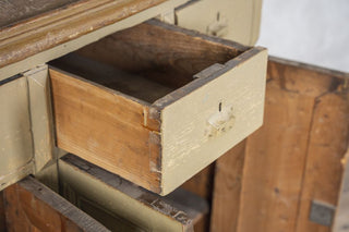 Wooden Distressed Waiter Station Maitre D Stand