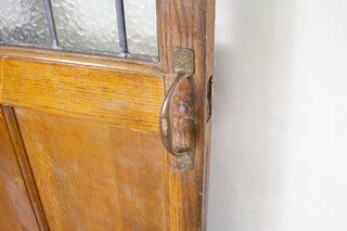 Solid Oak & Glass Room Dividers