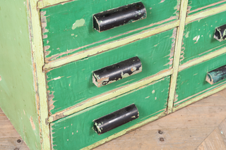 Vintage Industrial Pine Drawers