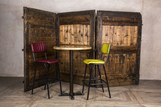 wooden factory doors