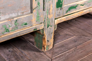 wooden factory workbench