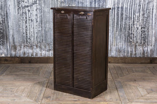 wooden filing cupboard