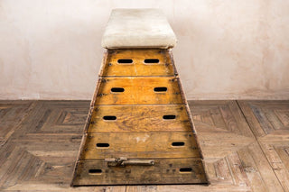 vintage wooden display horse