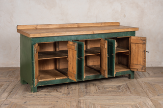 wooden kitchen island