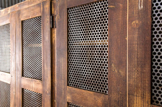 wooden lockers
