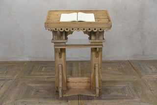 wooden maitre d stand