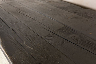 wooden shop counter