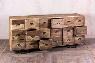 wooden sideboard