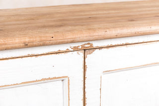 wooden sideboard