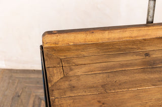 wooden top waiter station