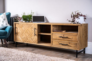 wooden sideboard