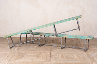 wooden vintage seating