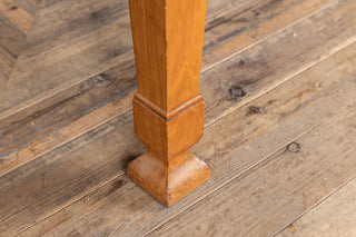 1920s Solid Walnut Writing Desk & Chair Set