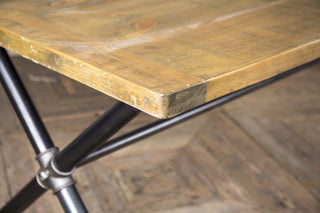 Steamer Pipe Dining Table