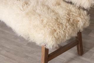 sheepskin-bench