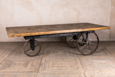 vintage cart table
