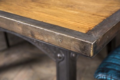 vintage square dining table