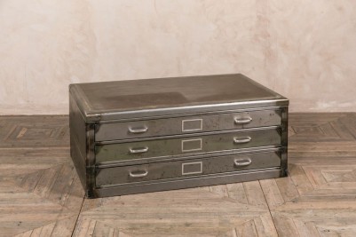 vintage metal drawers
