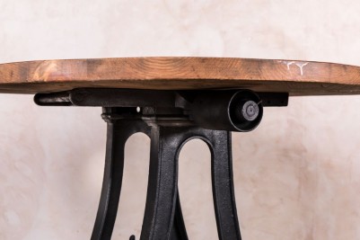 vintage cast iron base table