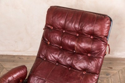 upholstered easy chair