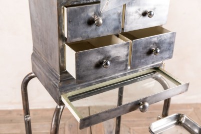 vintage metal cabinet